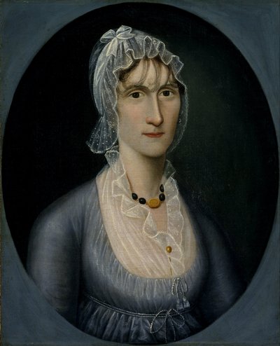 Retrato de la Sra. Barbara Baker Murphy (esposa del capitán de mar) de Joshua Johnson